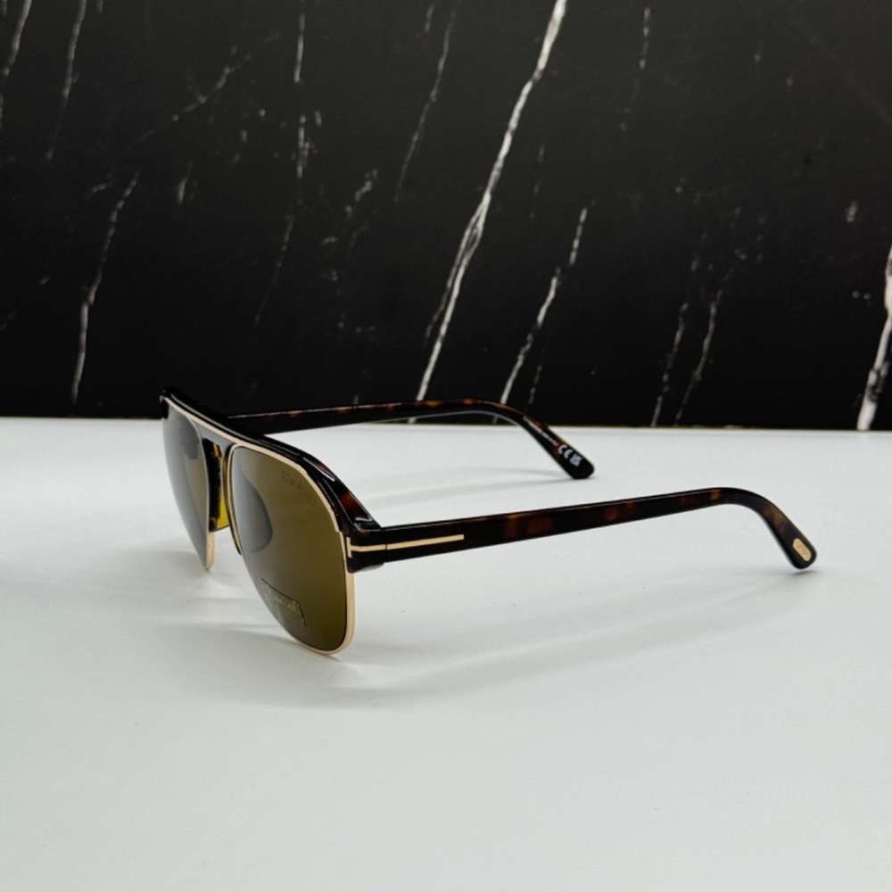 NEW TOM FORD FT0929/S 52J AVIATOR SUNGLASSES TOM FORD MARSHALL TF929 52J - Picture 7 of 11